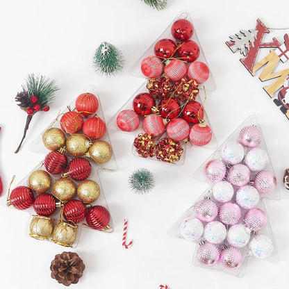17-Piece Christmas Bauble Ornament Set