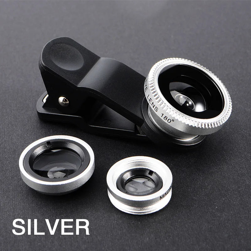 3-in-1 Smartphone Camera Lens Kit –