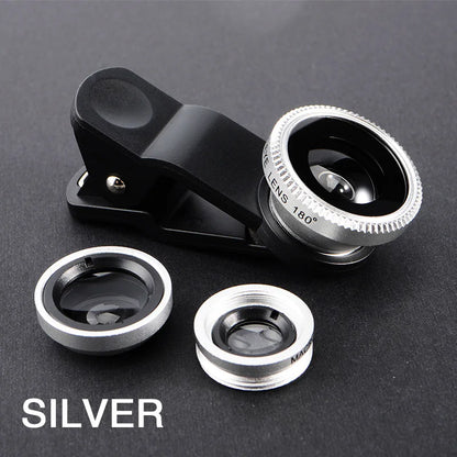 3-in-1 Smartphone Camera Lens Kit –