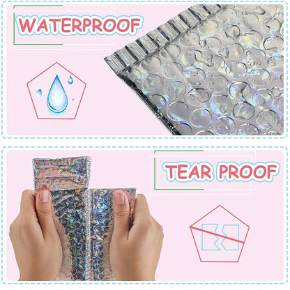 Holographic Bubble Mailers