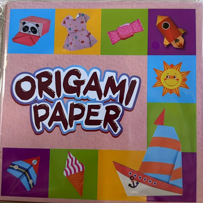 Creative Origami Paper Set with Instruction Booklet
