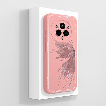 Cute Floral Silicone Case for Realme 14 Pro Series