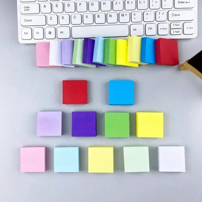 Fluorescent Sticky Notes Set – Planner Memo Pads