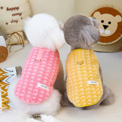 Warm Fleece Pet Coat Jacket for Small Dogs & Cats