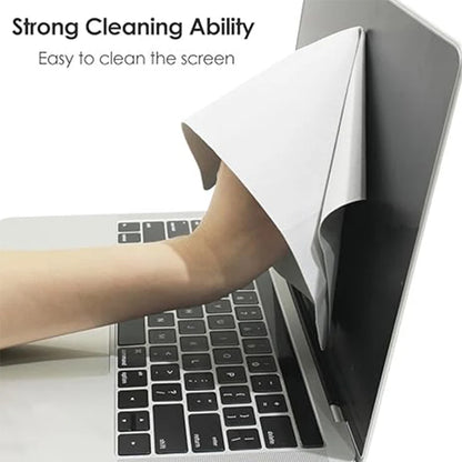 Ultra-Soft Microfiber Keyboard Cover & Screen Cleaning Cloth for Laptops