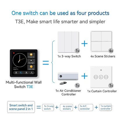 Smart Zigbee Touch Screen Scene Control Panel