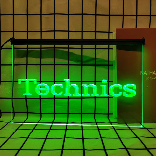 Retro DJ Music LED Neon Wall Sign