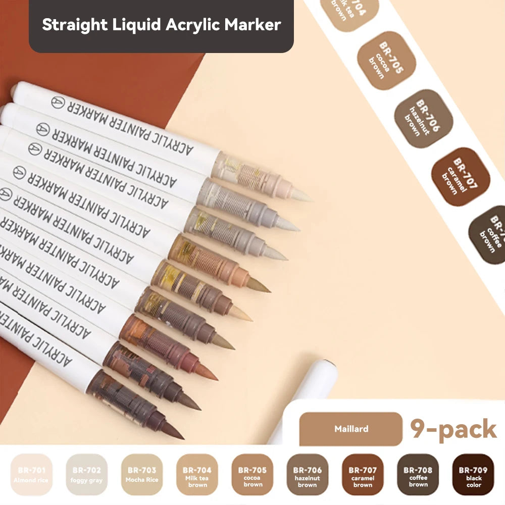Acrylic Paint Marker Pen Set