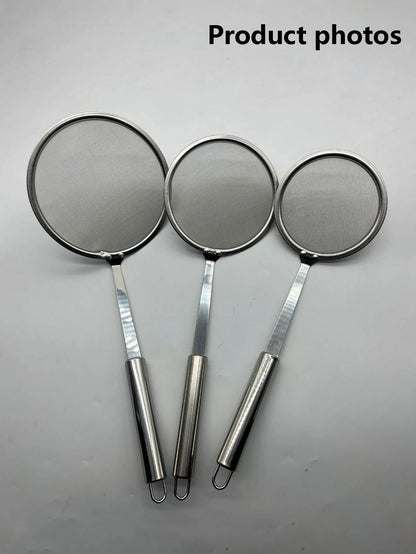 Stainless Steel Fine Mesh Skimmer Spoon