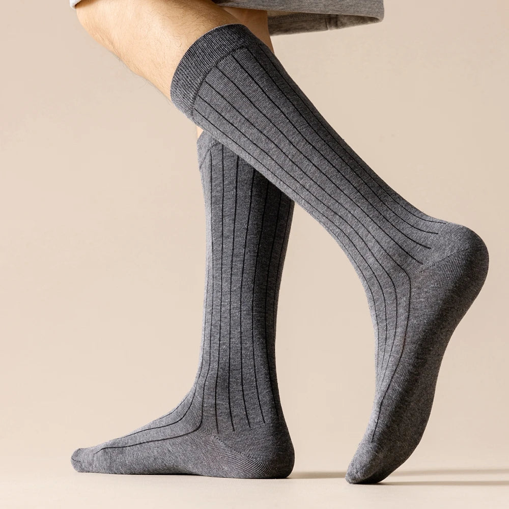 Men’s Cotton Calf Socks 3 Pairs