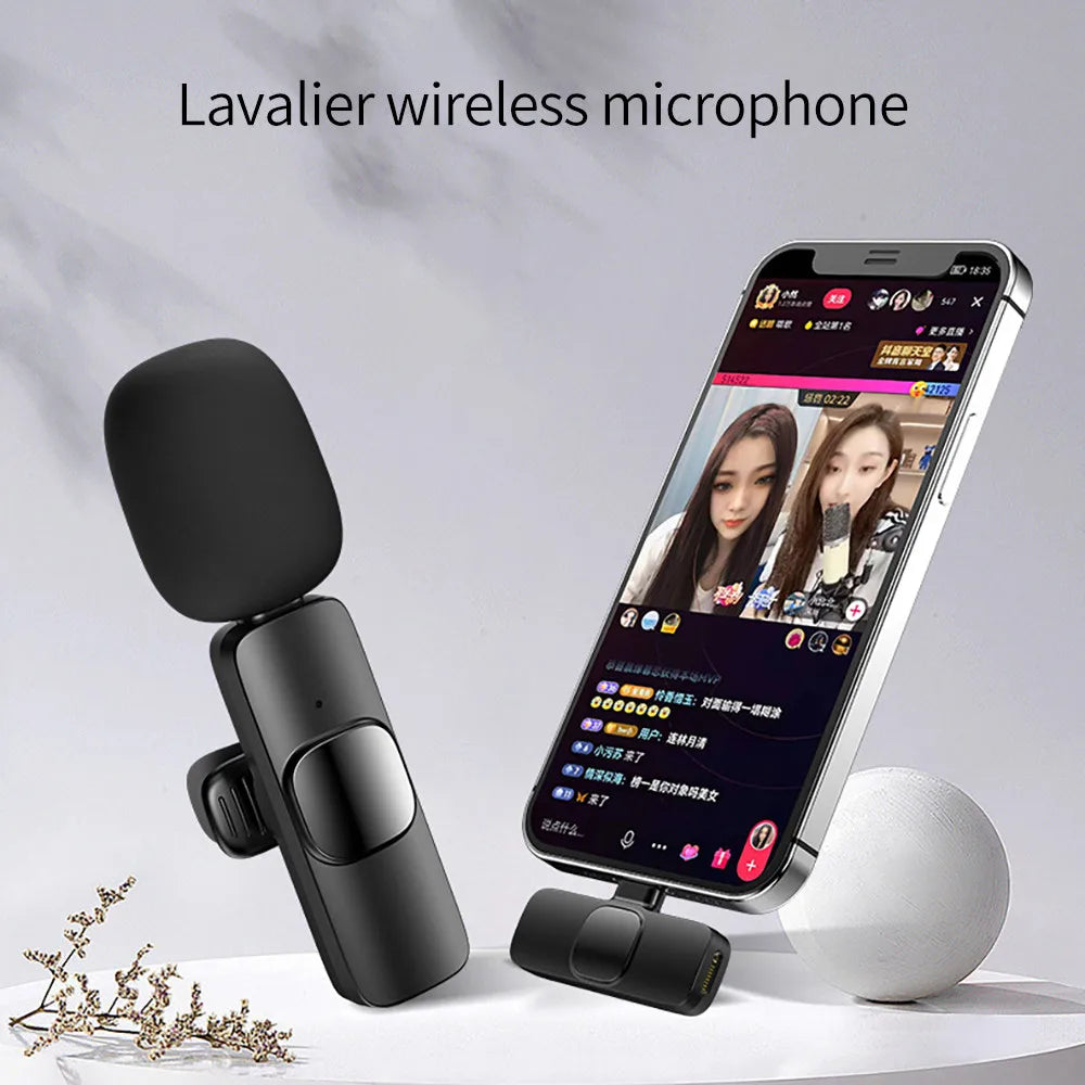 2.4GHz Wireless Lavalier Microphone Kit
