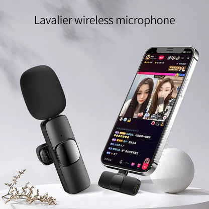2.4GHz Wireless Lavalier Microphone Kit
