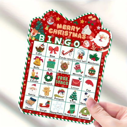 24-Player Christmas Bingo Game