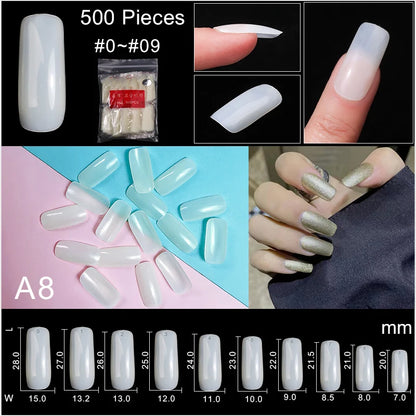 Full Cover False Nail Tips