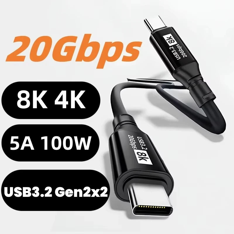 USB-C to USB-C 100W PD Fast Charging Cable