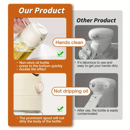 2-in-1 Oil Spray & Pour Dispenser
