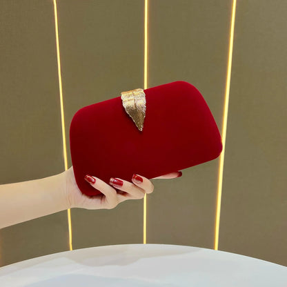 Velvet Evening Clutch Bag