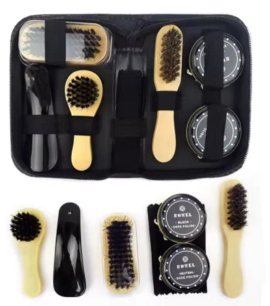 Portable Professional Shoe Care Kit