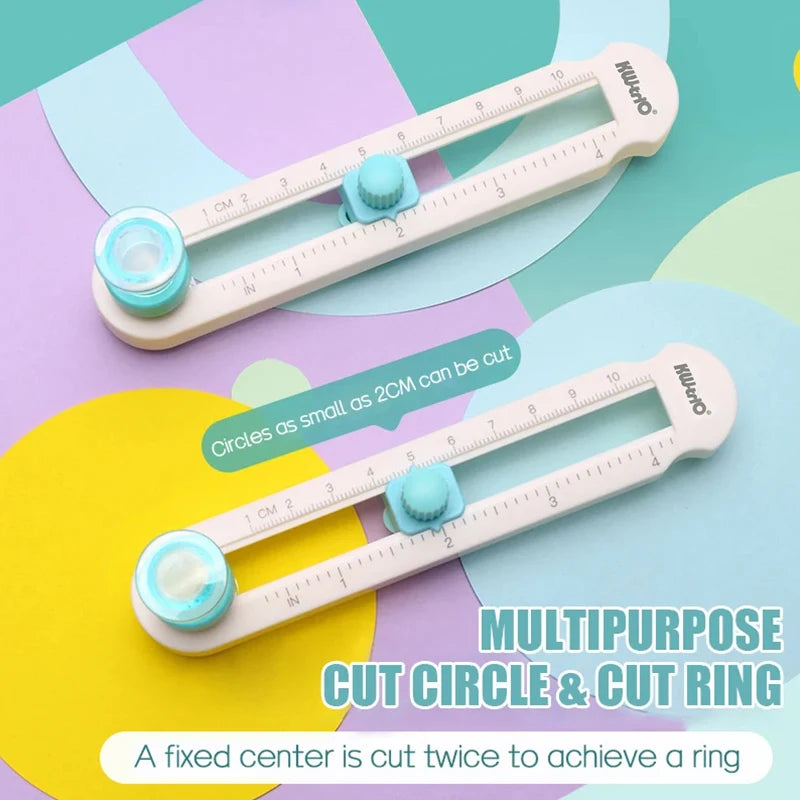 360° Rotating Circle Cutter for Paper & Crafts