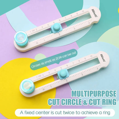 360° Rotating Circle Cutter for Paper & Crafts