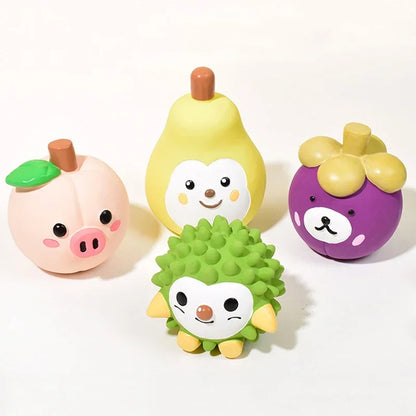 Fruit Shape Latex Squeaky Dog Toy