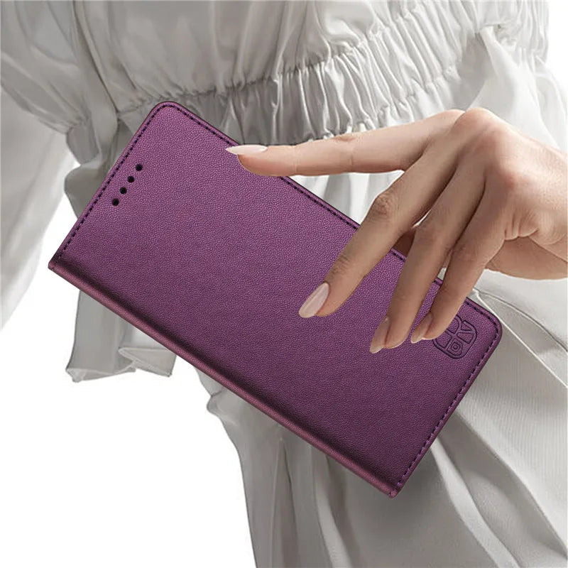 Luxury Wallet Flip Case for Vivo Smartphones