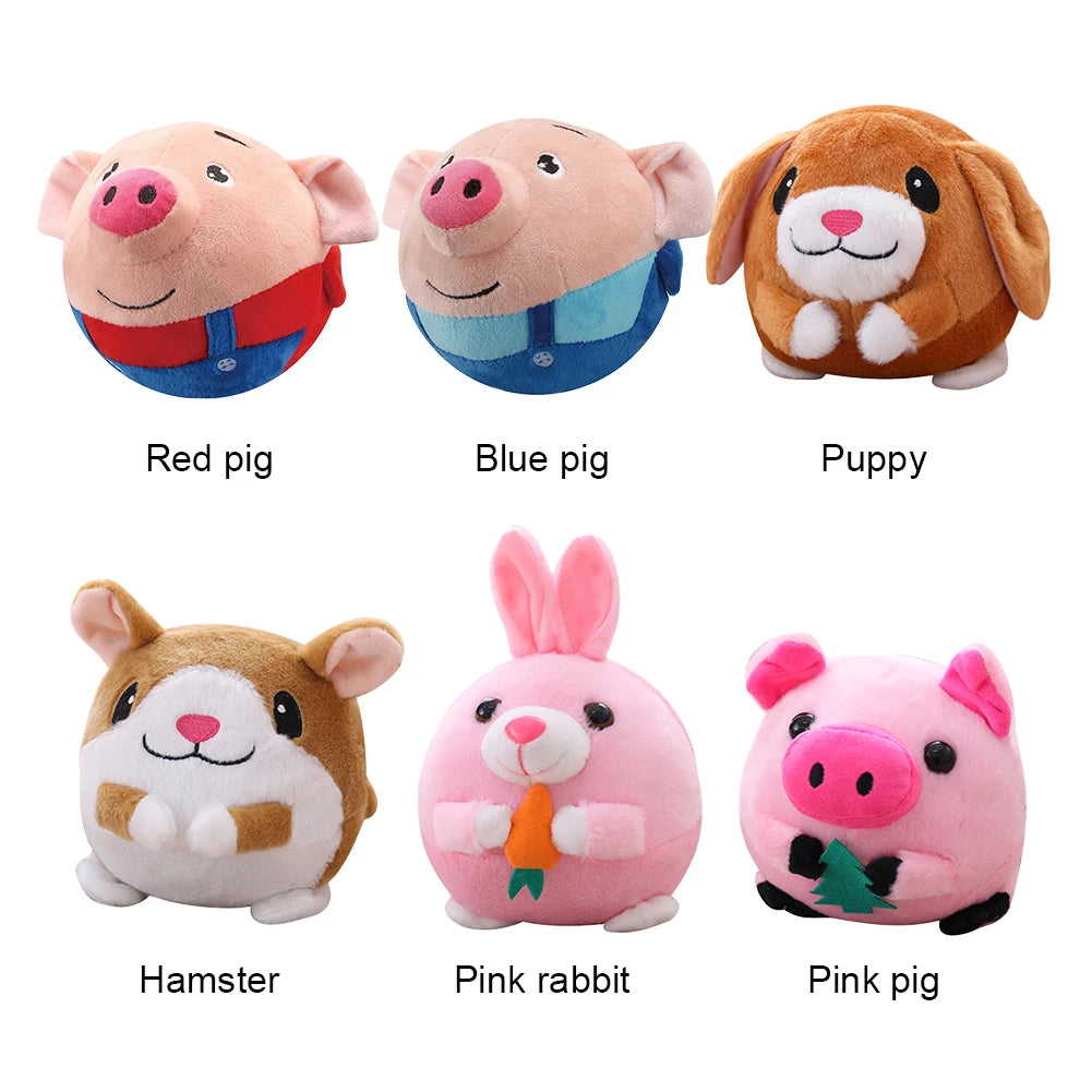 Interactive Moving Plush Dog Toy