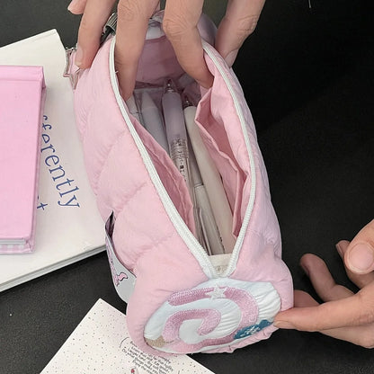 Cute Pink Kawaii Large Capacity Pencil Case