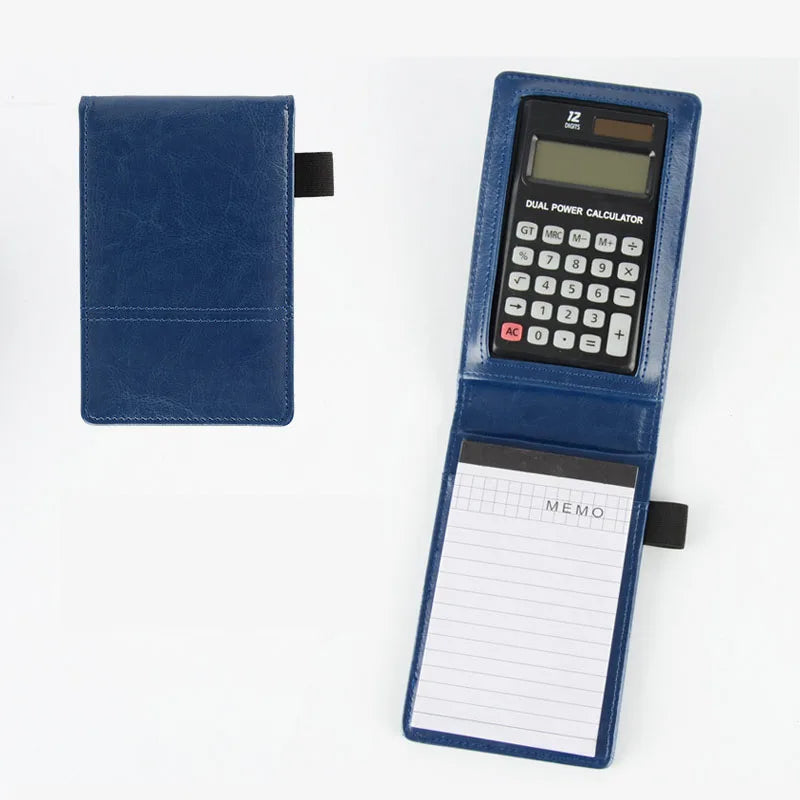 A7 Business Organizer Notebook with Calculator & Sticky Notes