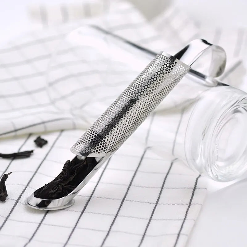 Stainless Steel Loose Leaf Tea Infuser with Long Handle