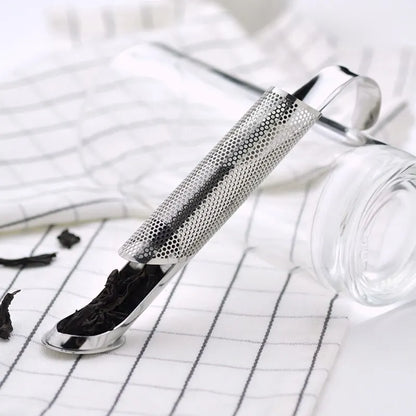 Stainless Steel Loose Leaf Tea Infuser with Long Handle