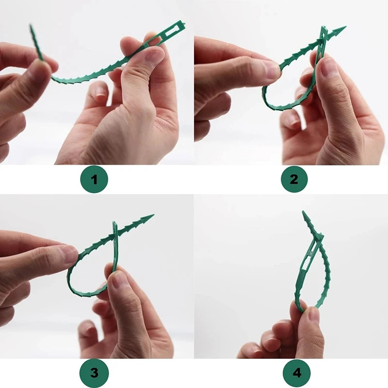 Reusable Adjustable Garden Plant Ties