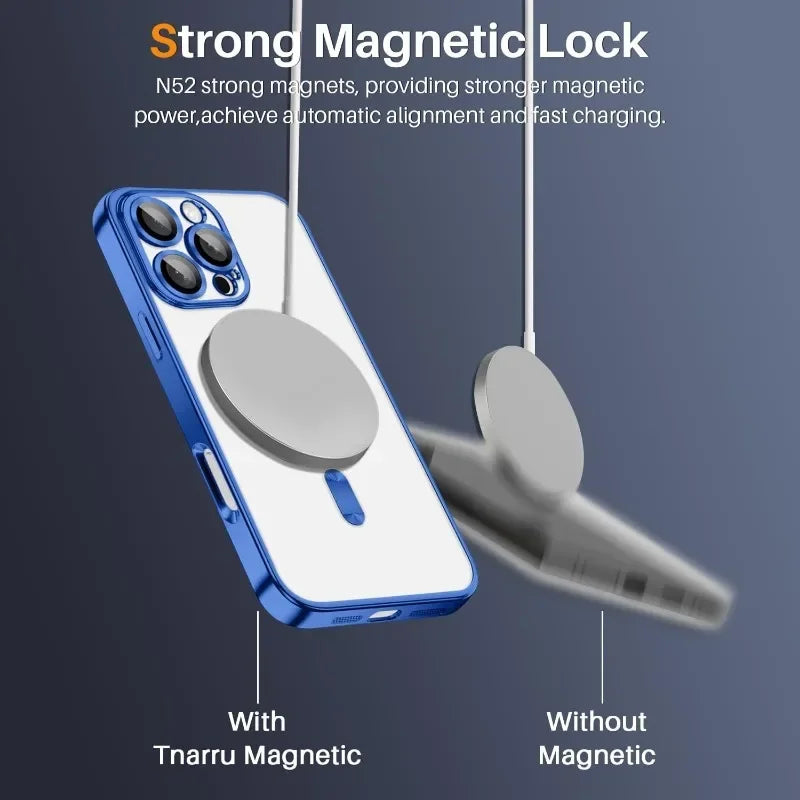 iPhone Case Magnetic Transparent