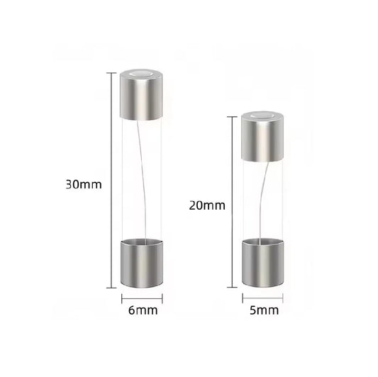 Quick Acting Electrical Protection Fuses 0.1A–30A