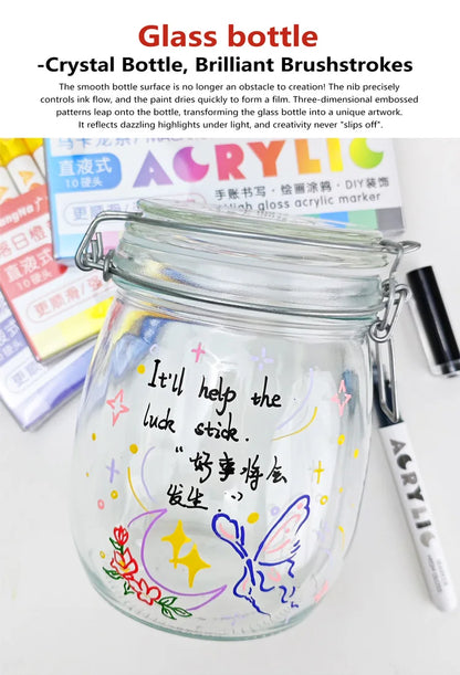 High Gloss Acrylic Paint Markers