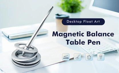Magnetic Levitating Self-Standing Ballpoint Pen