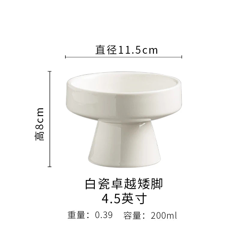 Ceramic Pedestal Serving Bowl