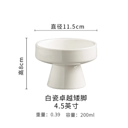 Ceramic Pedestal Serving Bowl