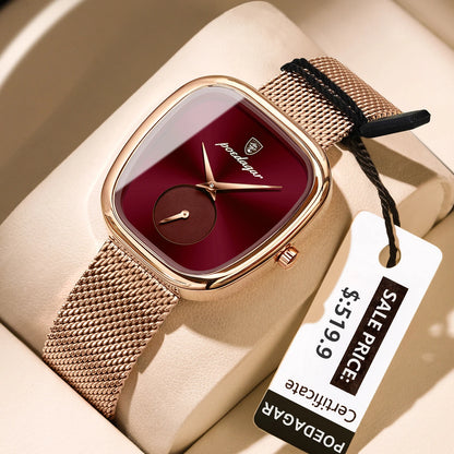 783W Women's Stainless Steel Mesh Quartz Watch