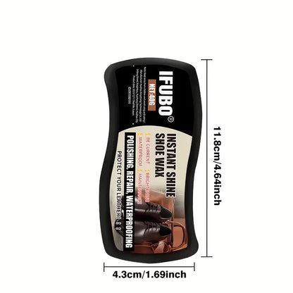 Quick Shoe Cleaning & Polishing Sponge