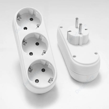 EU Multi Socket Plug Adapter