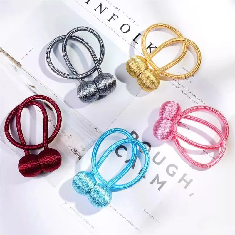 Magnetic Curtain Tie Back Straps