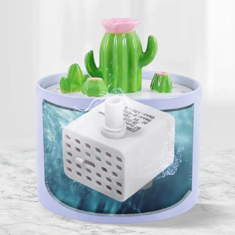 USB DC 5V Pet Water Fountain Pump Filter