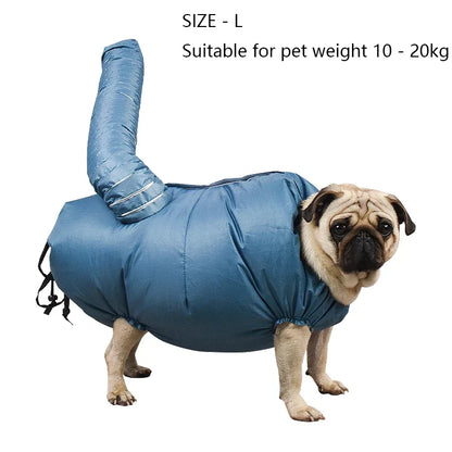 Portable Folding Pet Hair Drying Bag for Dogs & Cats