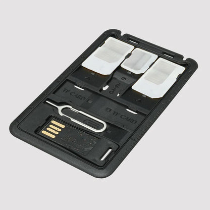All-in-One SIM Card Adapter Kit with MicroSD Reader