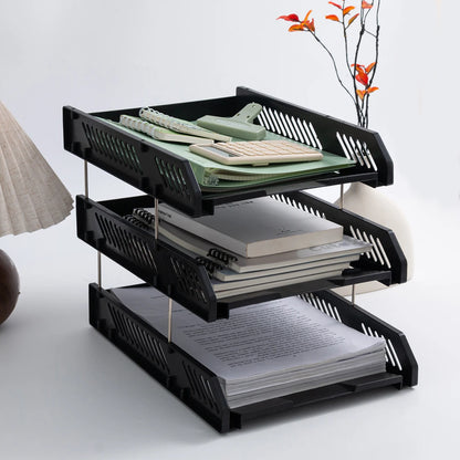 Multi-Layer File Tray Organizer