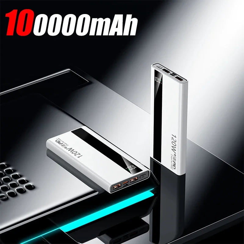 120W Ultra Capacity Fast Charging Power Bank