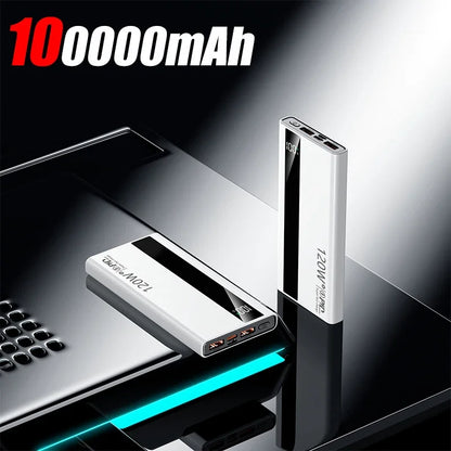 120W Ultra Capacity Fast Charging Power Bank