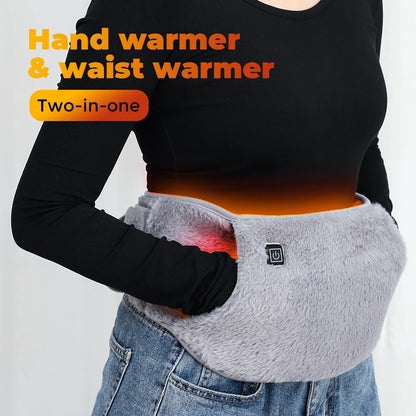 USB Heated Waist & Hand Warmer Belt