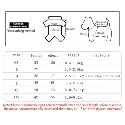 Cartoon Letter Dog Sweater – Warm Pet Shirt for Autumn & Winter